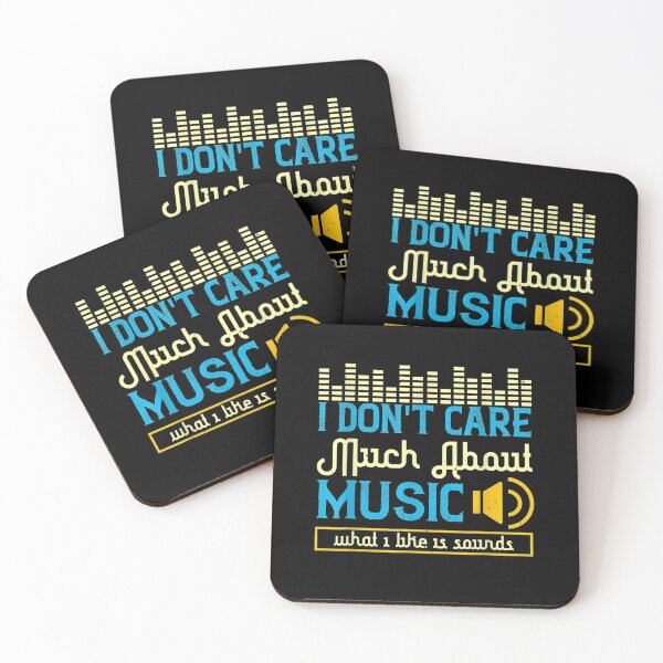 Item preview, I Don't Care Much About Music World Music Day designed and sold by zpruby.