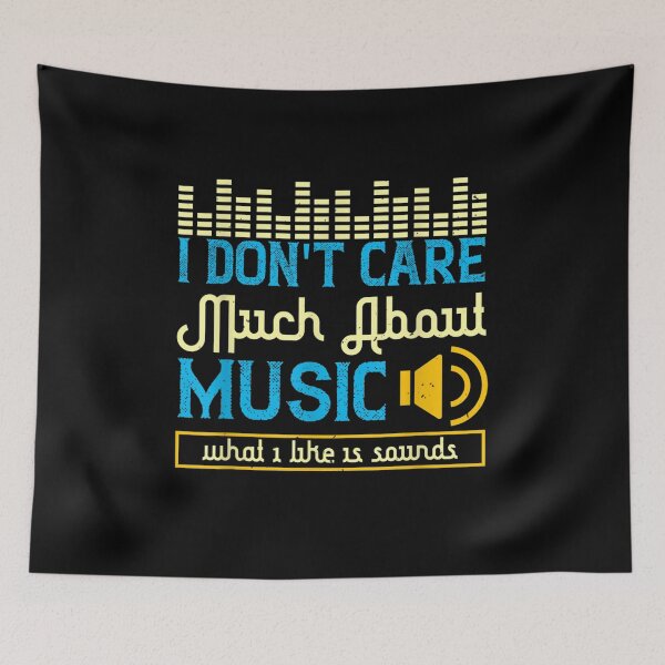 Item preview, I Don't Care Much About Music World Music Day designed and sold by zpruby.