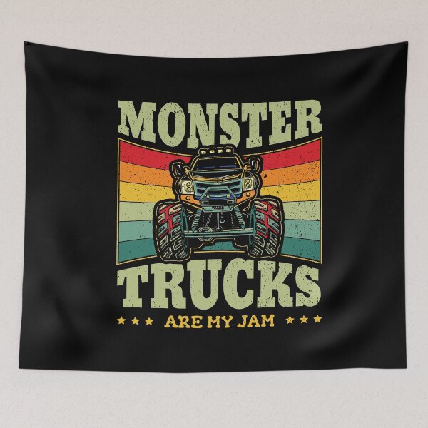 Item preview, Monster Truck are my Jam Trucker Kids designed and sold by Hananiah Merch.