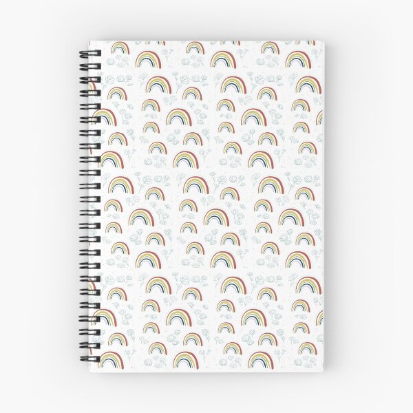 Item preview, Patrón de ilustración de arco iris designed and sold by tessakatecreate.