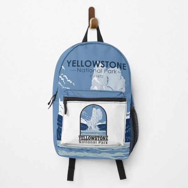 Item preview, Yellowstone National Park Old Faithful Vintage designed and sold by KrisSidDesigns.