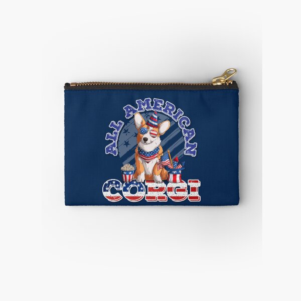 Item preview, All American Corgi - Funny and Cute Dog 4th of July designed and sold by Nfty-Planet01.