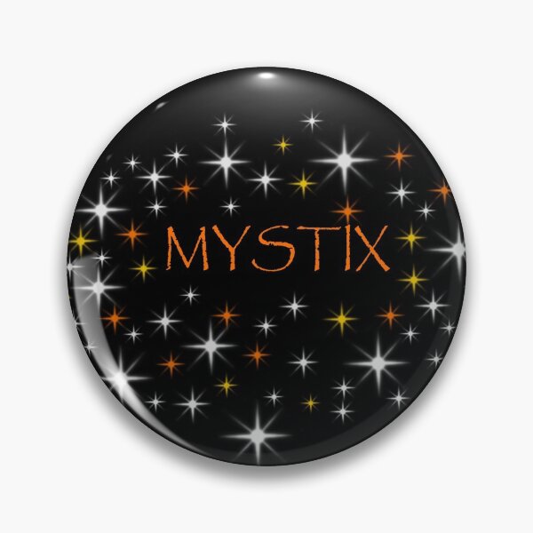 Item preview, Mystix brand stars design orange on black designed and sold by MystixJack.