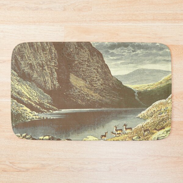 Item preview, Vintage Illustration of Dhu Loch – Loch-na-Gar, Scotland designed and sold by yourscotland.