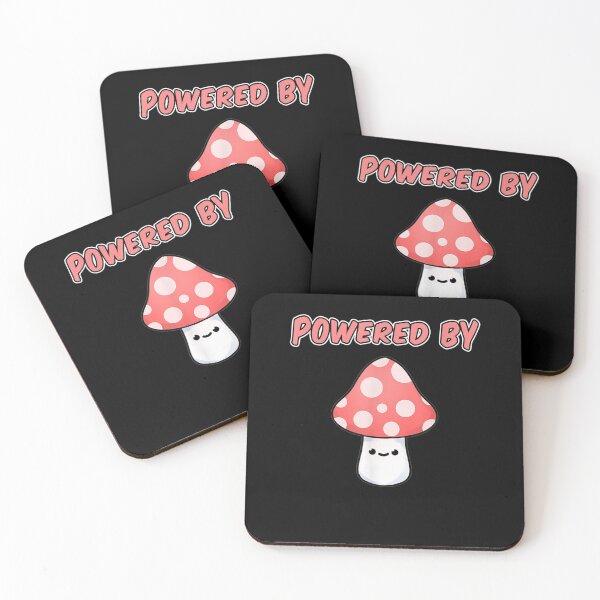 Item preview, Powered By Mushrooms designed and sold by zpruby.