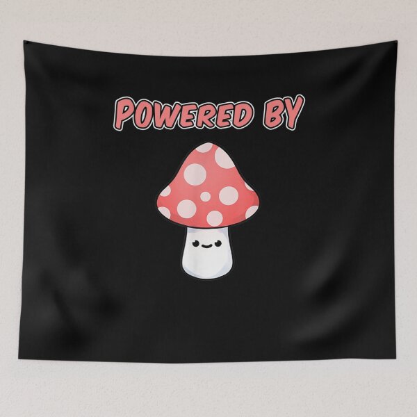 Item preview, Powered By Mushrooms designed and sold by zpruby.