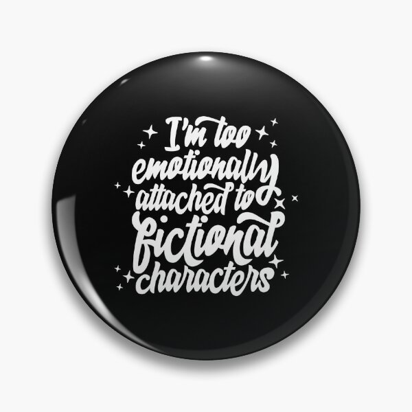 Item preview, I'M Too Emotionally Attached To Fictional Characters Book designed and sold by bramlettaw.