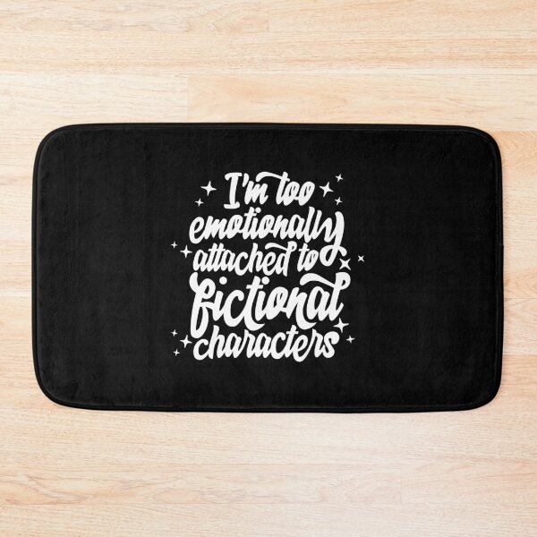 Item preview, I'M Too Emotionally Attached To Fictional Characters Book designed and sold by bramlettaw.