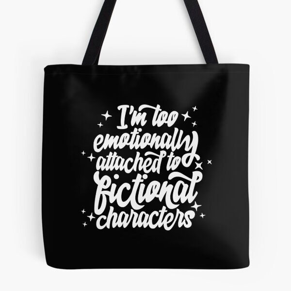 Item preview, I'M Too Emotionally Attached To Fictional Characters Book designed and sold by bramlettaw.