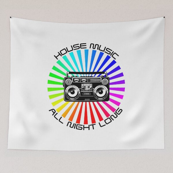 Item preview, House Music Pride Colors designed and sold by Six Deers.