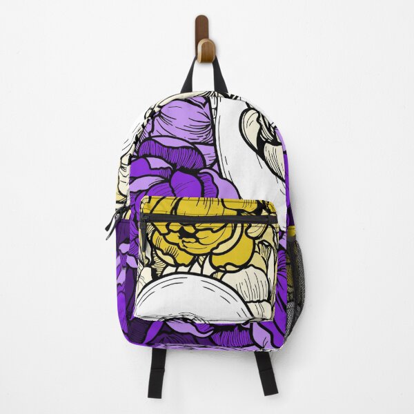 Item preview, Yellow and Purple Peony Garden designed and sold by izzychar.