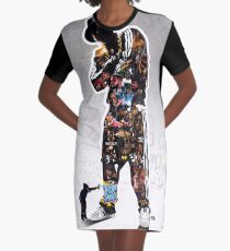 HIP HOP HOORAY Graphic T-Shirt Dress