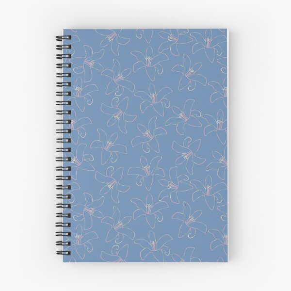 Item preview, Lilies on Soft Blue designed and sold by Art in My Loft.