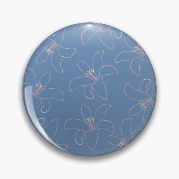 Item preview, Lilies on Soft Blue designed and sold by Art in My Loft.