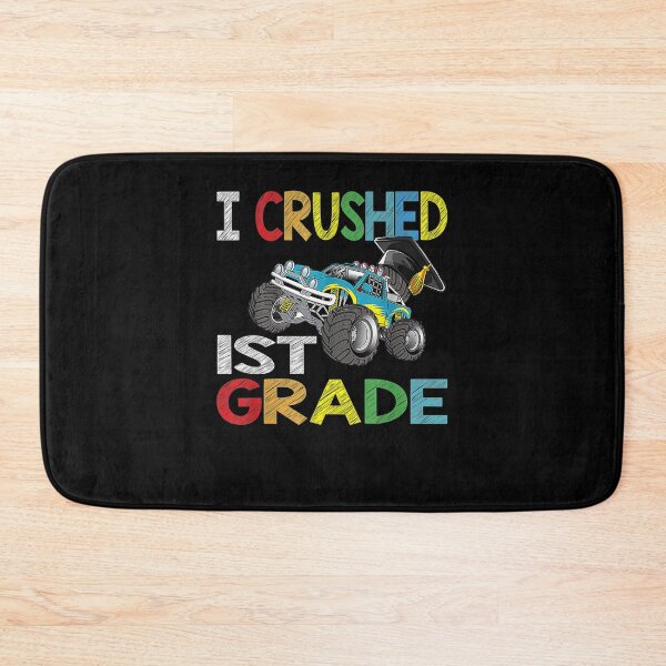 Item preview, I Crushed 1st Grade Gift Graduation Boys Monster Truck designed and sold by zpruby.