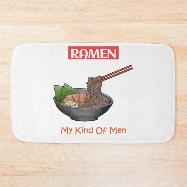 Item preview, Ramen My Kind Of Men Japanese Noodle Bowl designed and sold by DTEH.