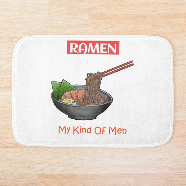 Item preview, Ramen My Kind Of Men Japanese Noodle Bowl designed and sold by DTEH.
