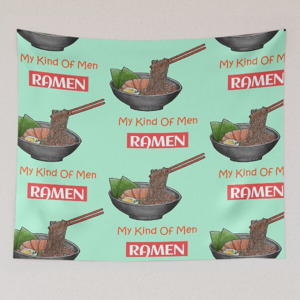 Item preview, Ramen My Kind Of Men Japanese Noodle Bowl designed and sold by DTEH.