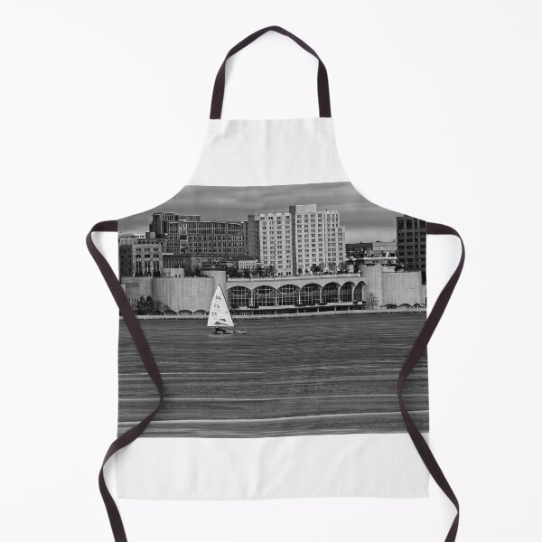 Item preview, Ice boat and Monona Terrace - Madison - Wisconsin 2 designed and sold by StevenRalserPhoto.