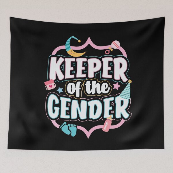 Artikelvorschau, Gender Reveal Hüter des Geschlechts entworfen und verkauft von Hananiah Merch.