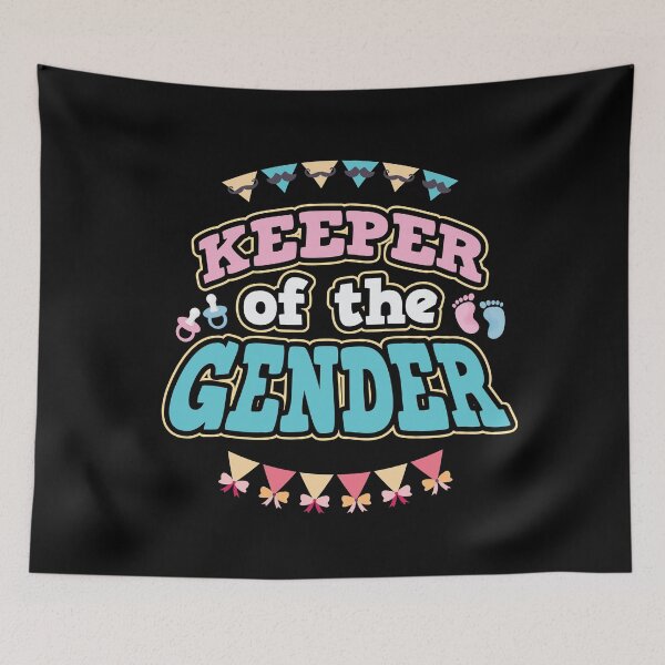 Artikelvorschau, Gender Reveal Hüter des Geschlechts entworfen und verkauft von Hananiah Merch.