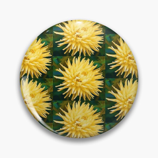 Artikelvorschau, Stachelige gelbe Blume entworfen und verkauft von Boakes-Digital.