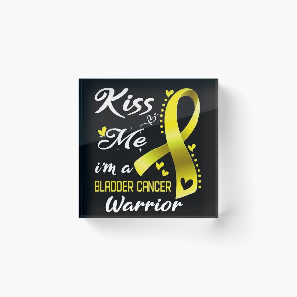 Item preview, Kiss Me I'm A Bladder Cancer Warrior designed and sold by hvoid41.