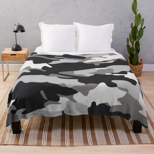 Item preview, Black silver cloud camo pattern designed and sold by NexusArts.