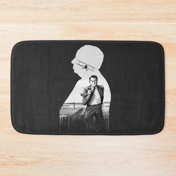 Item preview, North by Northwest Silhouette Illustration designed and sold by burrotees.