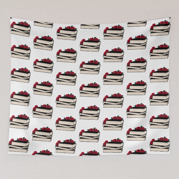 Item preview, Flowers growing on book (roses) designed and sold by FeaturedStore.