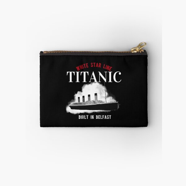 Item preview, White Star Line Titanic 1912 Built In Belfast on black designed and sold by SheaHMC.