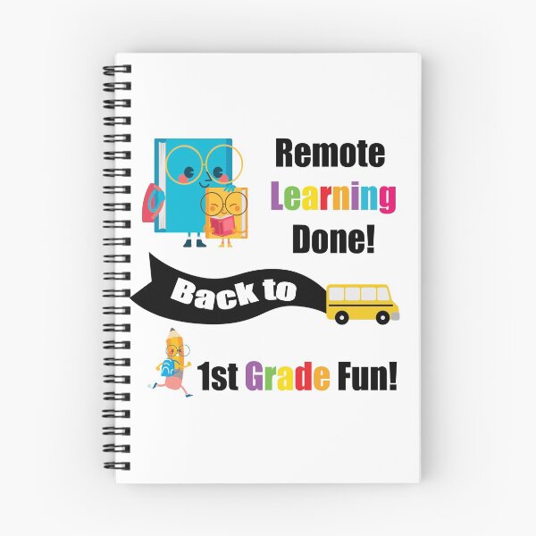 Item preview, Remote Learning Done! Back to School and 1st Grade Classroom Fun! designed and sold by SmokeyRidge.