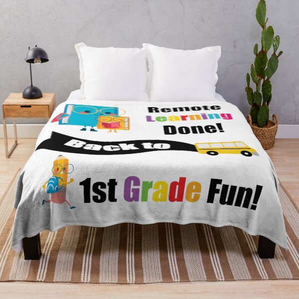 Item preview, Remote Learning Done! Back to School and 1st Grade Classroom Fun! designed and sold by SmokeyRidge.