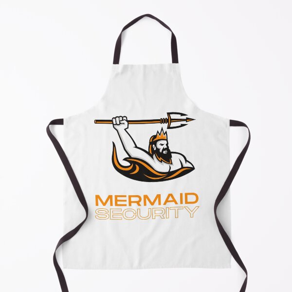 Item preview, Mermaid Security Orange designed and sold by Katherine Winner.