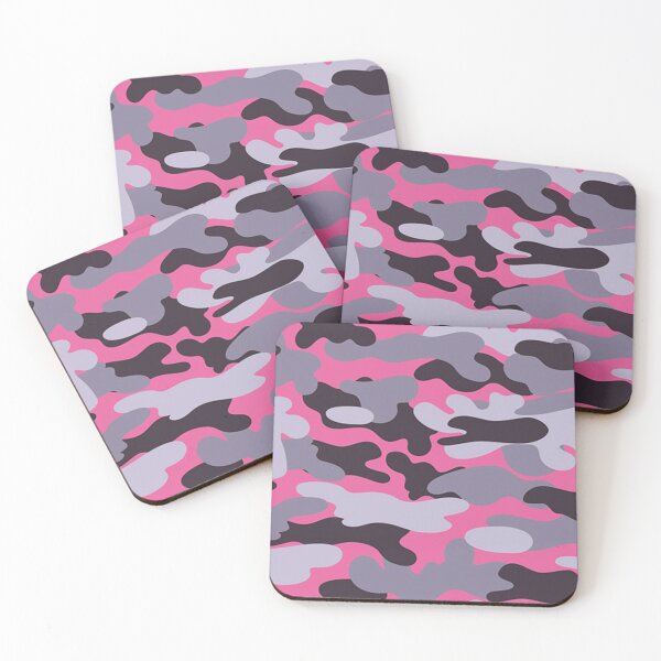 Item preview, Smoky pink candy camo pattern designed and sold by NexusArts.