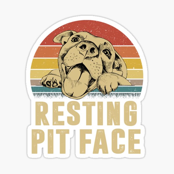 Item preview, Resting Pit face designed and sold by josephkdesign.