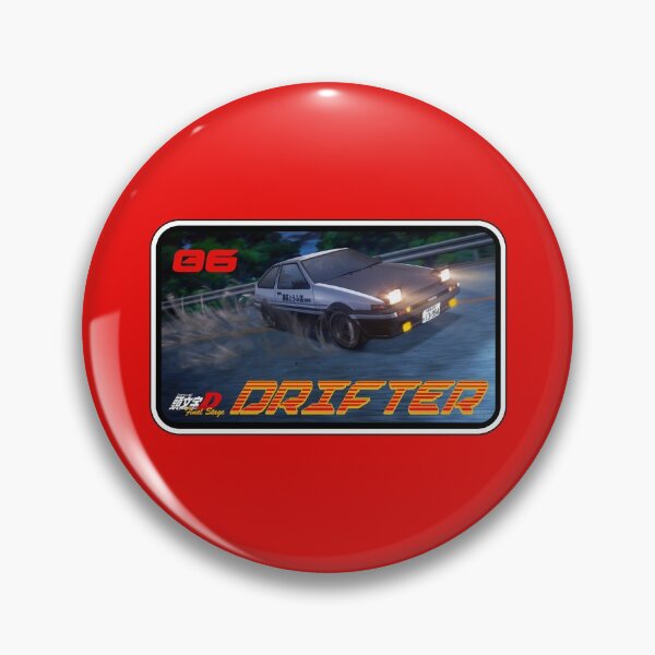 Item preview, 86 Drifter! Fifth Stage (on Red) designed and sold by epinkb.