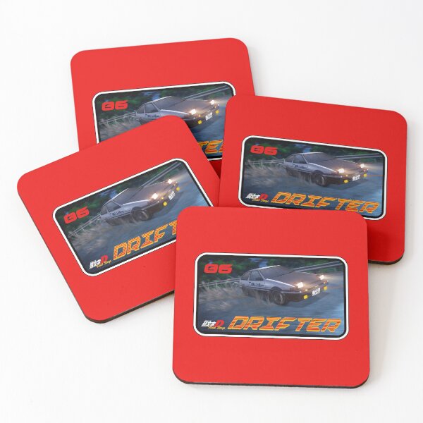 Item preview, 86 Drifter! Fifth Stage (on Red) designed and sold by epinkb.