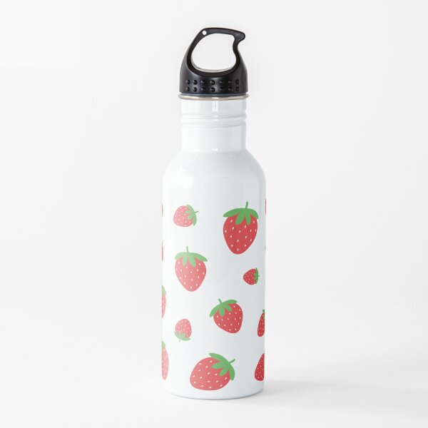 Cute strawberry pattern Water Bottle