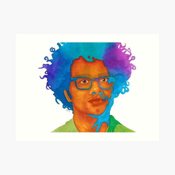 Richard Ayoade Art Print