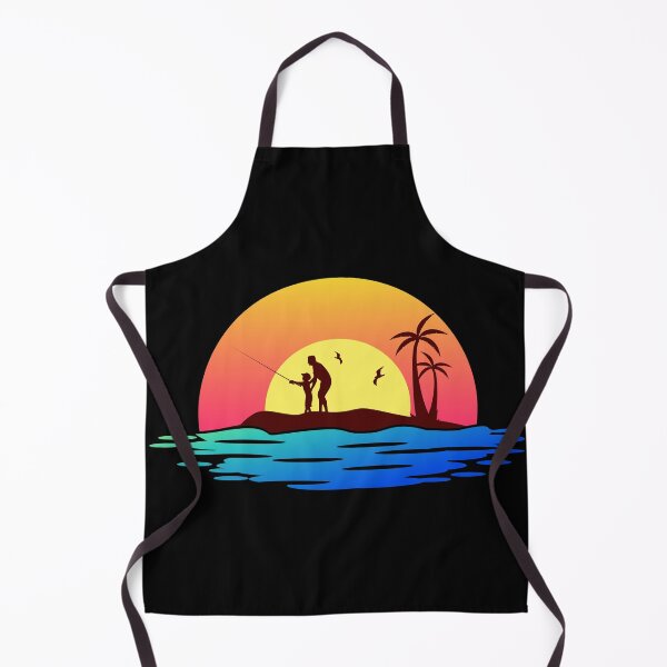 Item preview, Father and Son Fishing Sunset designed and sold by roocky.