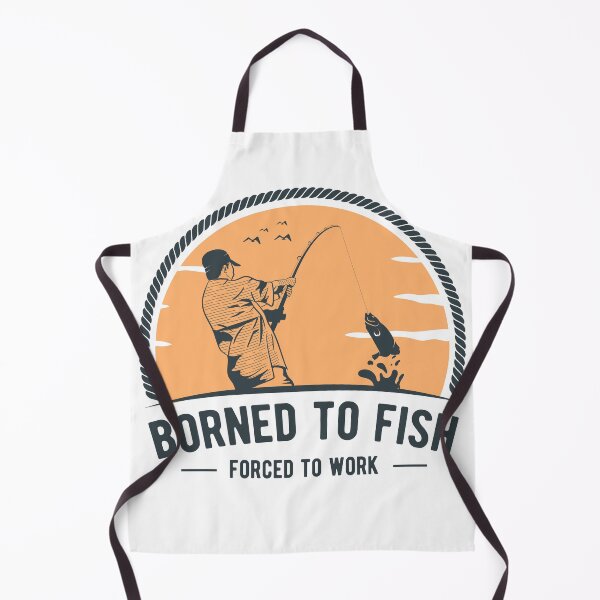 Item preview, Borned To Fish Forced To Work designed and sold by roocky.