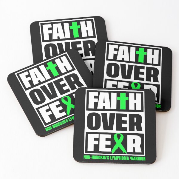 Item preview, Faith Over Fear Non-Hodgkin's Lymphoma Awareness designed and sold by Gillosina.