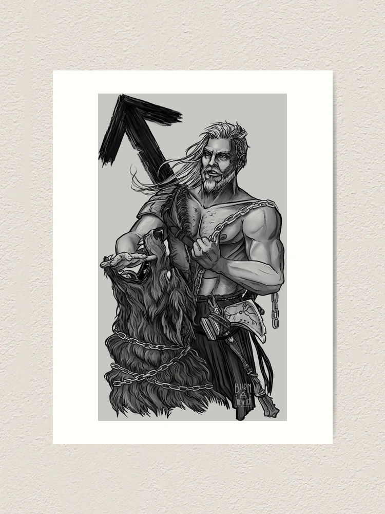 Tyr, God of War Art Print