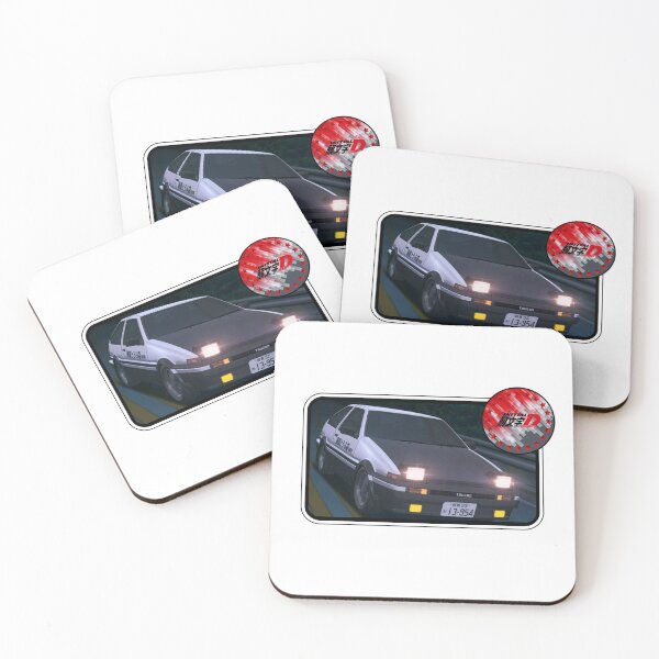 Item preview, 86 Drifter with Anime Badge! Grey (on White) designed and sold by epinkb.