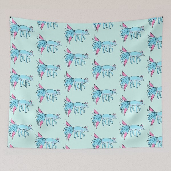 Item preview, Transmasc Pride Fox Kitsune designed and sold by LordyIrony.