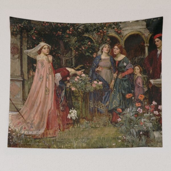 Item preview, The Enchanted Garden By John William Waterhouse designed and sold by JDesigningMO.