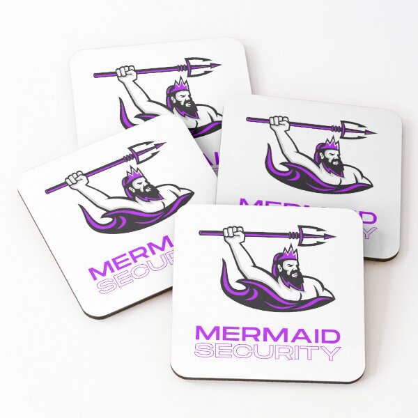 Item preview, Mermaid Security Purple designed and sold by Katherine Winner.