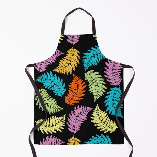 Item preview, Colorful Fern Pattern designed and sold by GL Digital Artwork .