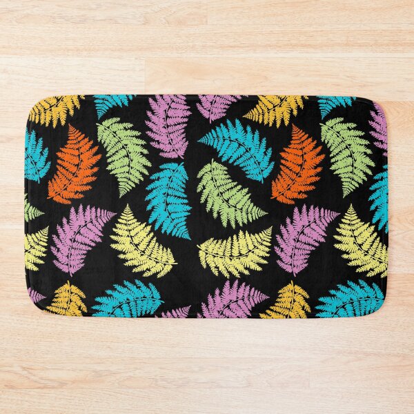 Item preview, Colorful Fern Pattern designed and sold by GL Digital Artwork .